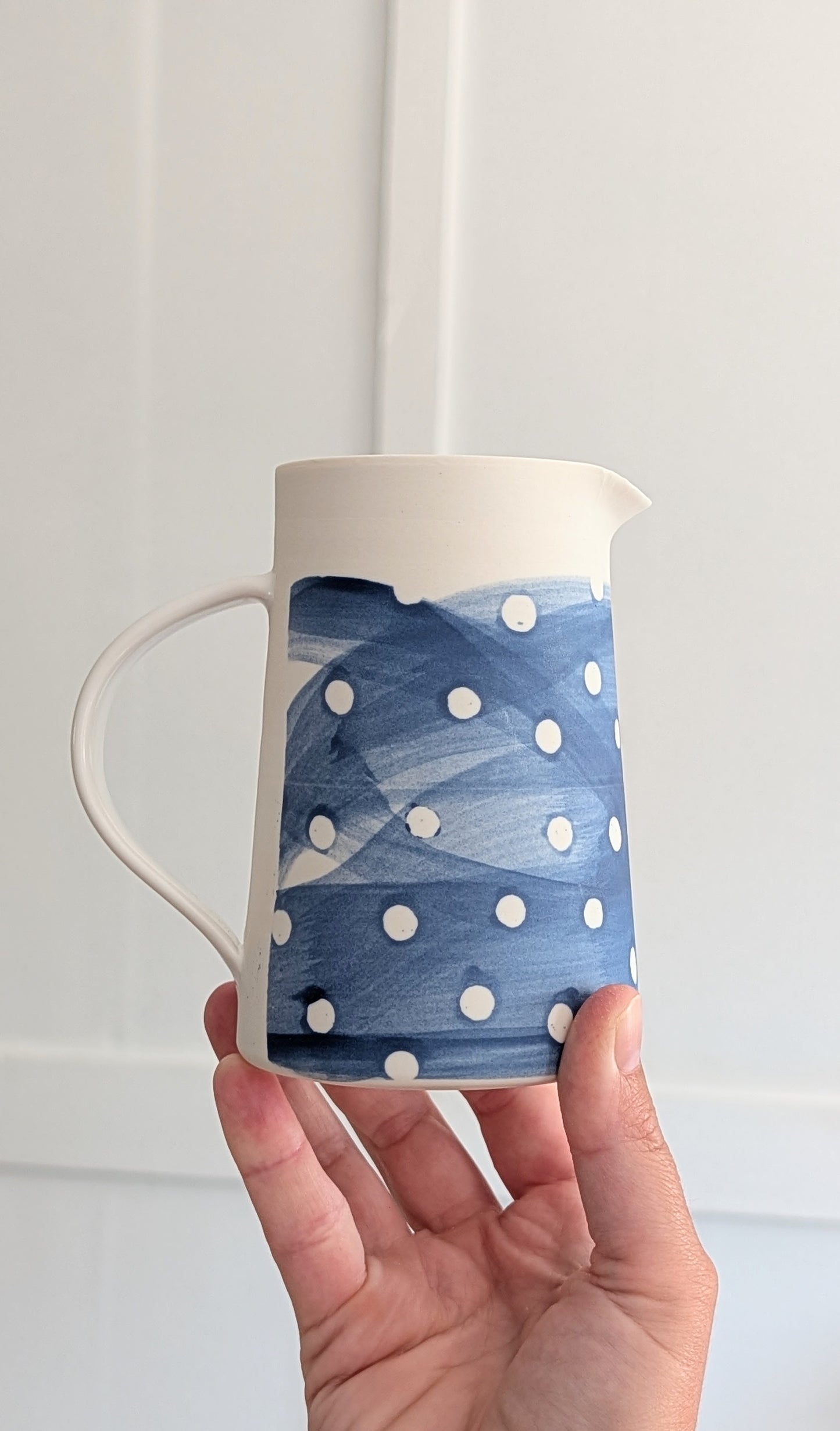 Cobalt Dotty Jug