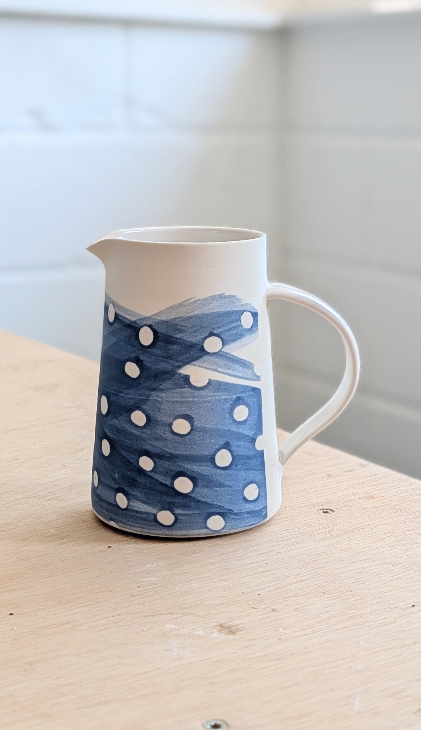 Cobalt Dotty Jug